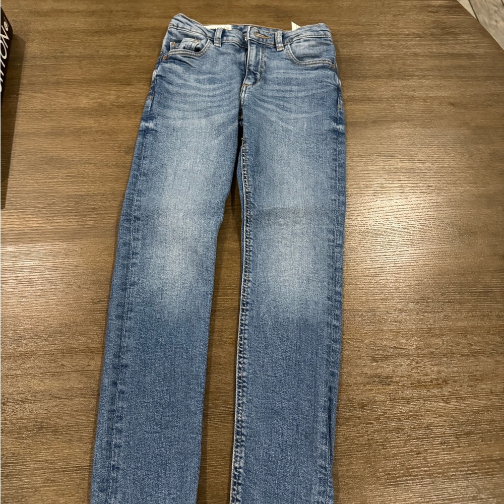 Zara girls Blue Jeans Classic Denim